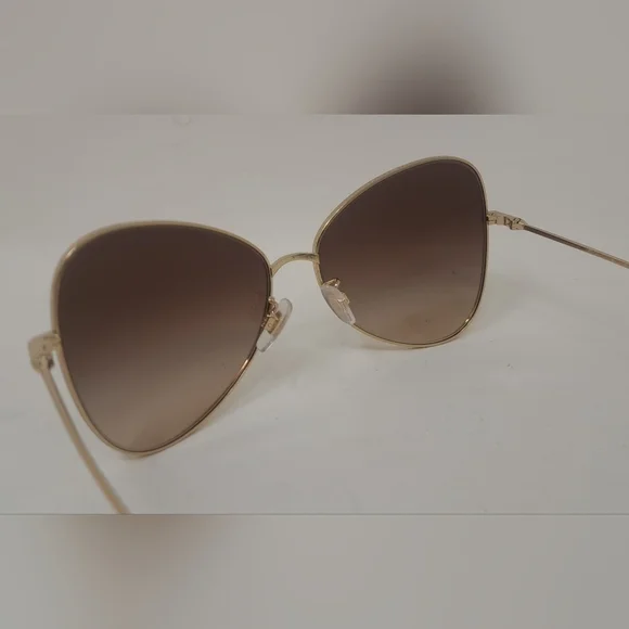 Dolce & Gabbana Sunglasses Butterfly Gold Gradient Brown DG2274 02/13 58-15-140 - Picture 14 of 16